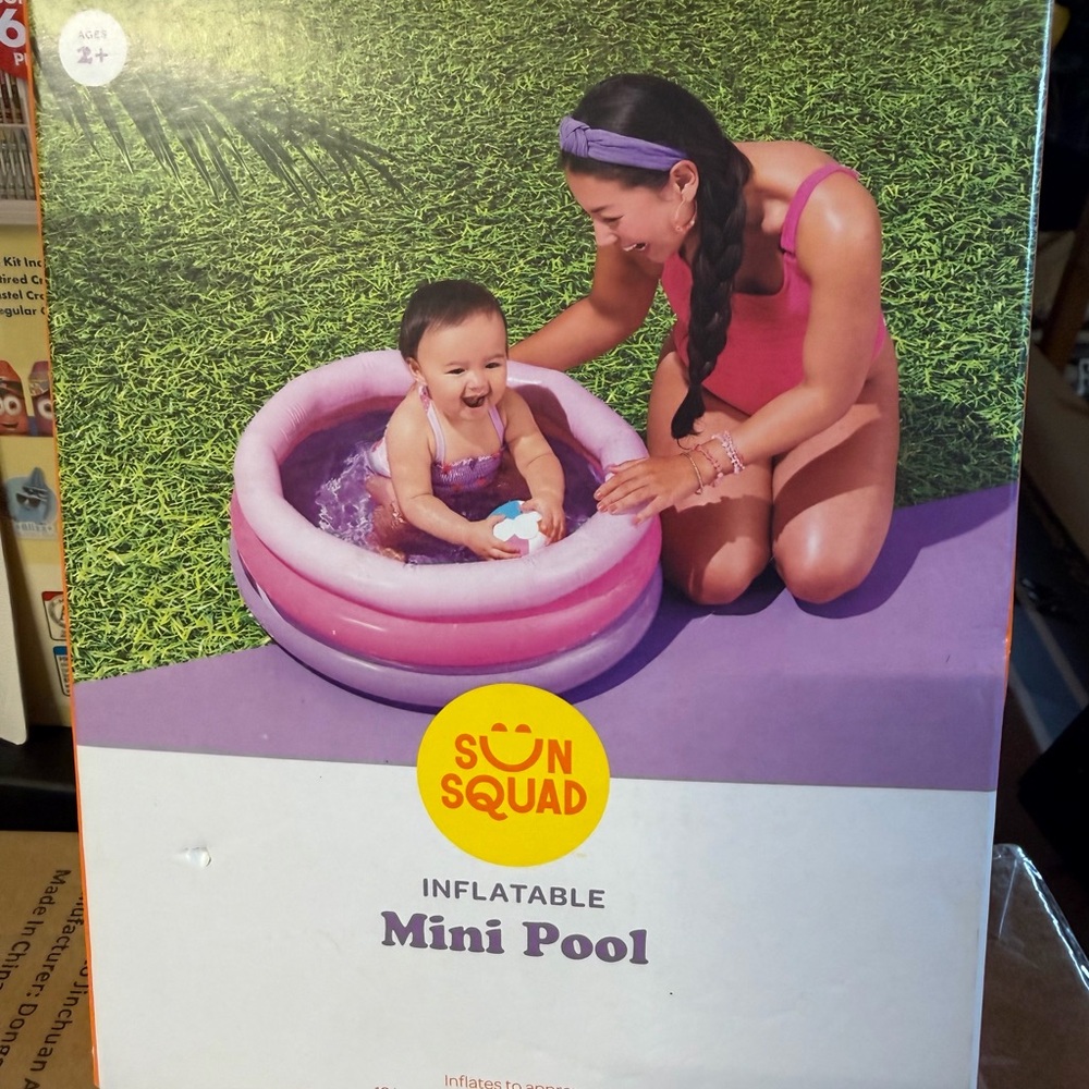 Target Sun Squad Pink Inflatable Mini Pool